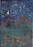 Летняя звездная ночь в горах, Кирилл Вагнер, 5 лет